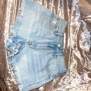 pacsun playboy bunny jean shorts